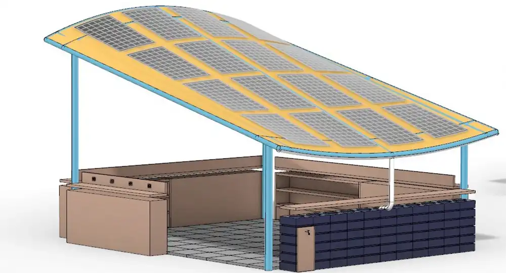 Pvilion’s Community Garden Solar Pavilions for Community | 2022 