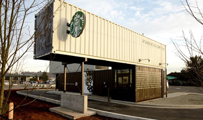 Starbucks Reclamation Drive Thru Tukwila, Washington, USA.,