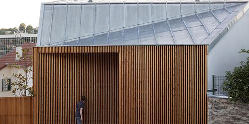 House extension in Sevres - Agnès&Agnès architecture - France