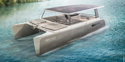 Sunconcept CAT 12.0 solar boat | 2017