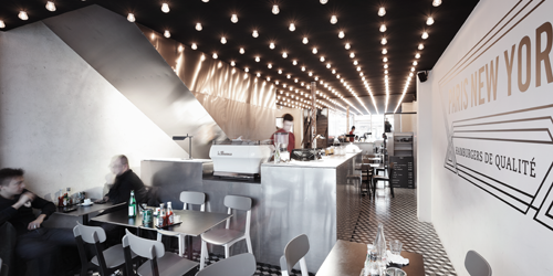 Paris New York restaurant - CUT Architectures
