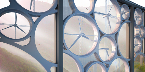 SOLAR WIND, 2010 - Architects: Francesco Colarossi, Luisa Saracino, and Giovanna Saracino
