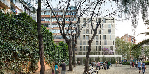 Social housing in Eixample, Barcelona - EVA - Spain